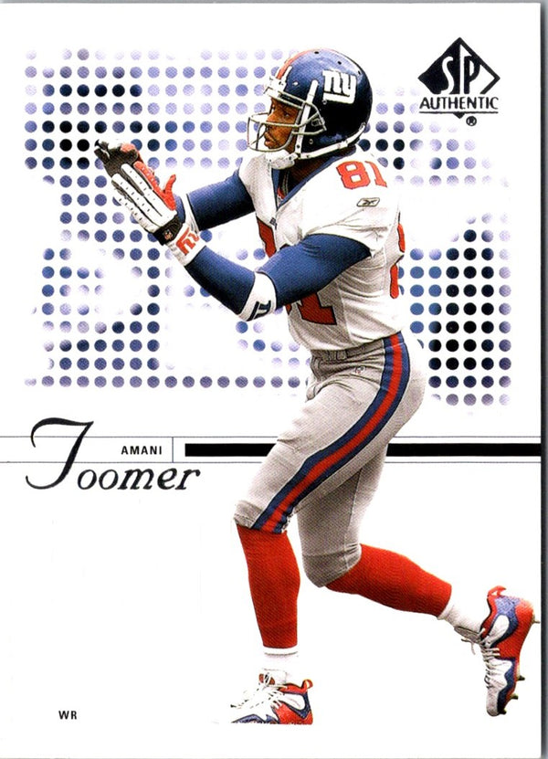 2001 Upper Deck Pros & Prospects Amani Toomer #60