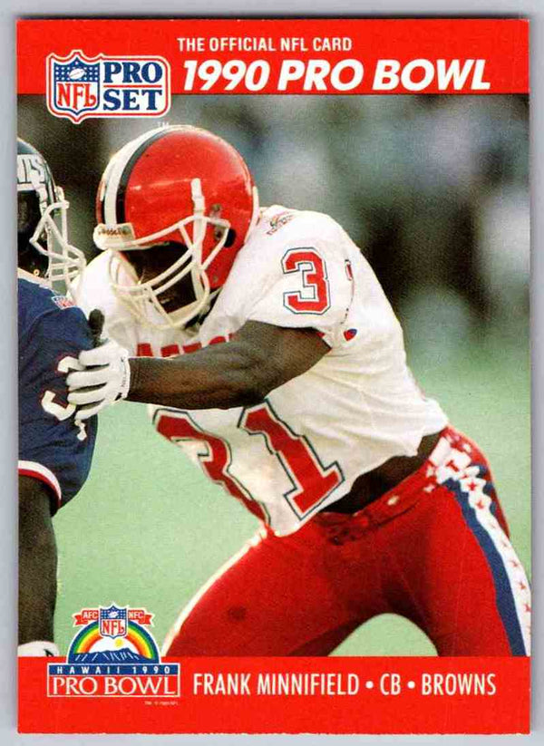 1990 Pro Set Frank Minnifield #357