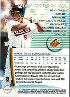1999 Stadium Club Chrome Refractors Calvin Pickering #SCC38