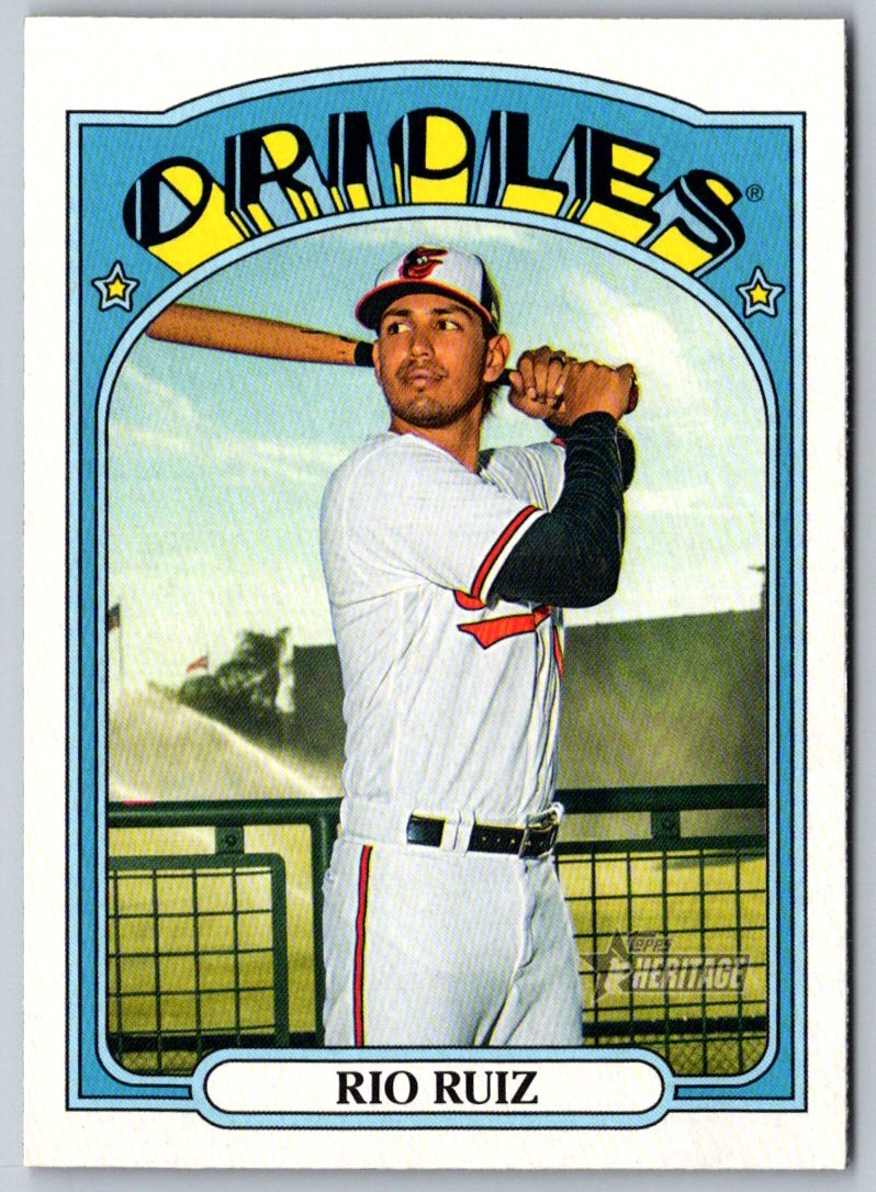 2021 Topps Heritage Rio Ruiz