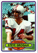1980 Topps Steve Grogan