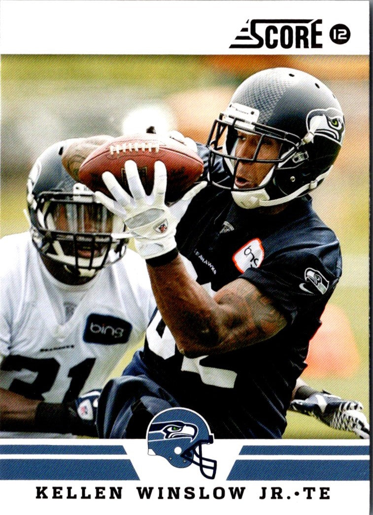 2012 Score Kellen Winslow Jr.
