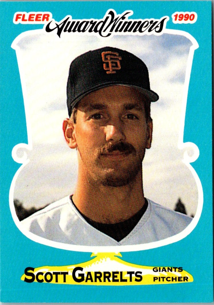 1990 Fleer Award Winners Scott Garrelts