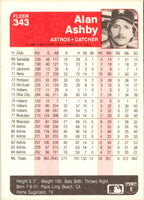 1985 Fleer Alan Ashby #343
