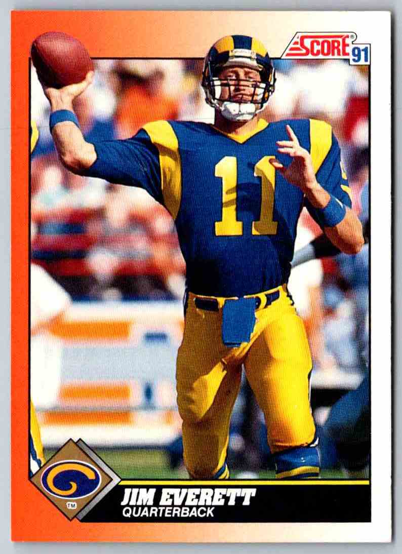 1991 Score Jim Everett