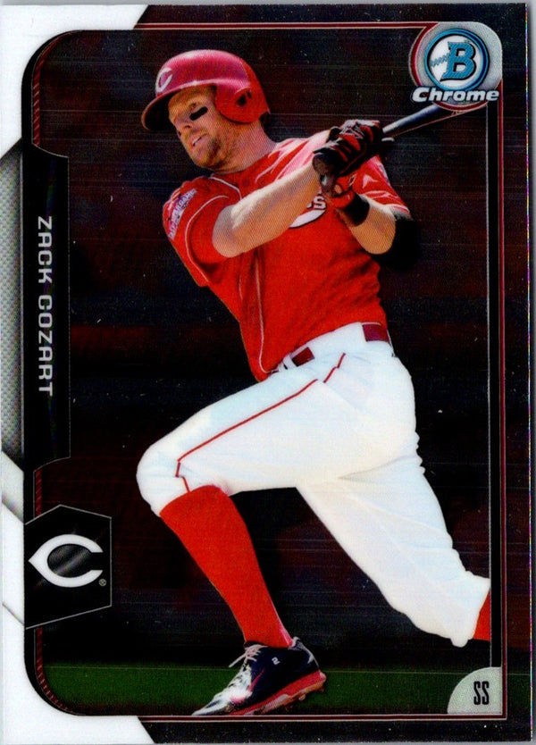 2015 Bowman Chrome Zack Cozart #74