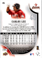 2008 Upper Deck X Carlos Lee #45