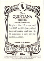 2014 Topps Gypsy Queen Jose Quintana #118