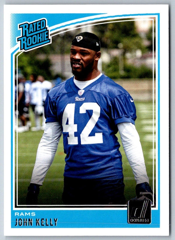 2018 Donruss John Kelly #345 Rookie