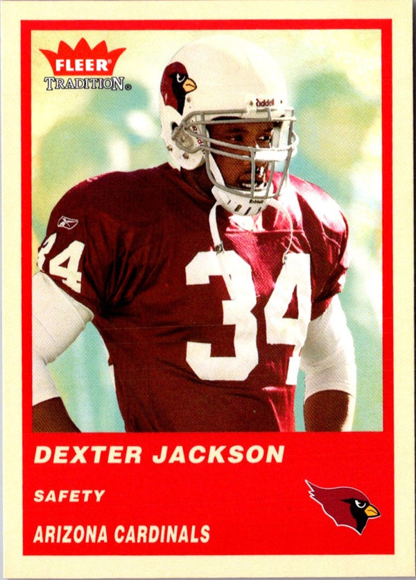 2004 Fleer Tradition Green Dexter Jackson #129
