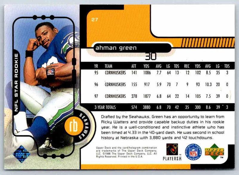 1999 Upper Deck Encore Ahman Green