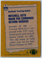 1982 Topps Stump Mitchell #4