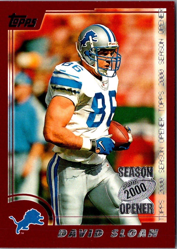 2000 Topps Season Opener David Sloan