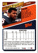 1993 Topps John Roper