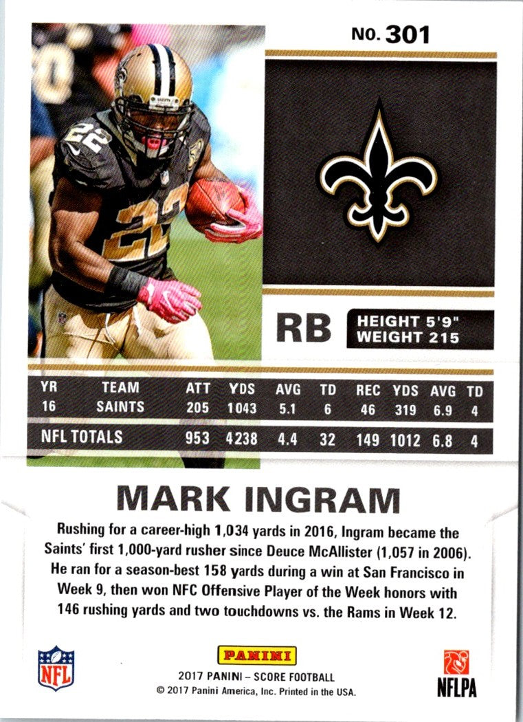 2017 Score Mark Ingram