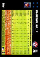 2007 Topps Updates & Highlights Kameron Loe #UH26