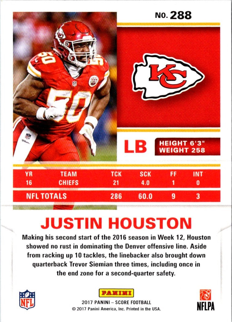2017 Score Justin Houston