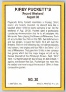 1987 Donruss Kirby Puckett