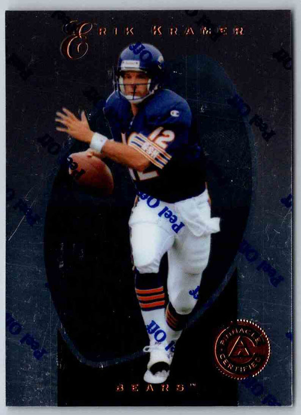 1997 Pinnacle Certified NFL Erik Kramer #95