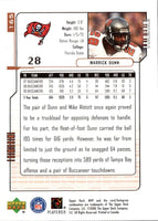 2000 Upper Deck MVP Warrick Dunn #165