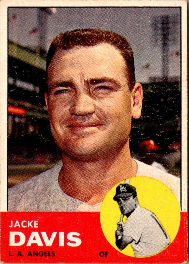 1963 Topps Jacke Davis