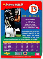 1994 Score Anthony Miller #167