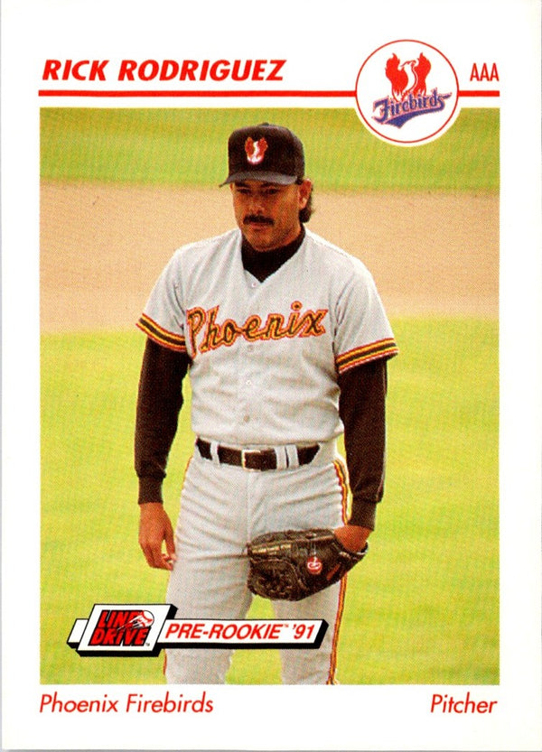 1991 Line Drive AAA Rick Rodriguez #392