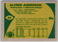 1989 Topps Alfred Anderson #85