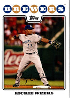 2008 Topps Rickie Weeks #371