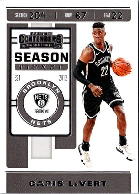 2019 Panini Contenders Caris LeVert #15