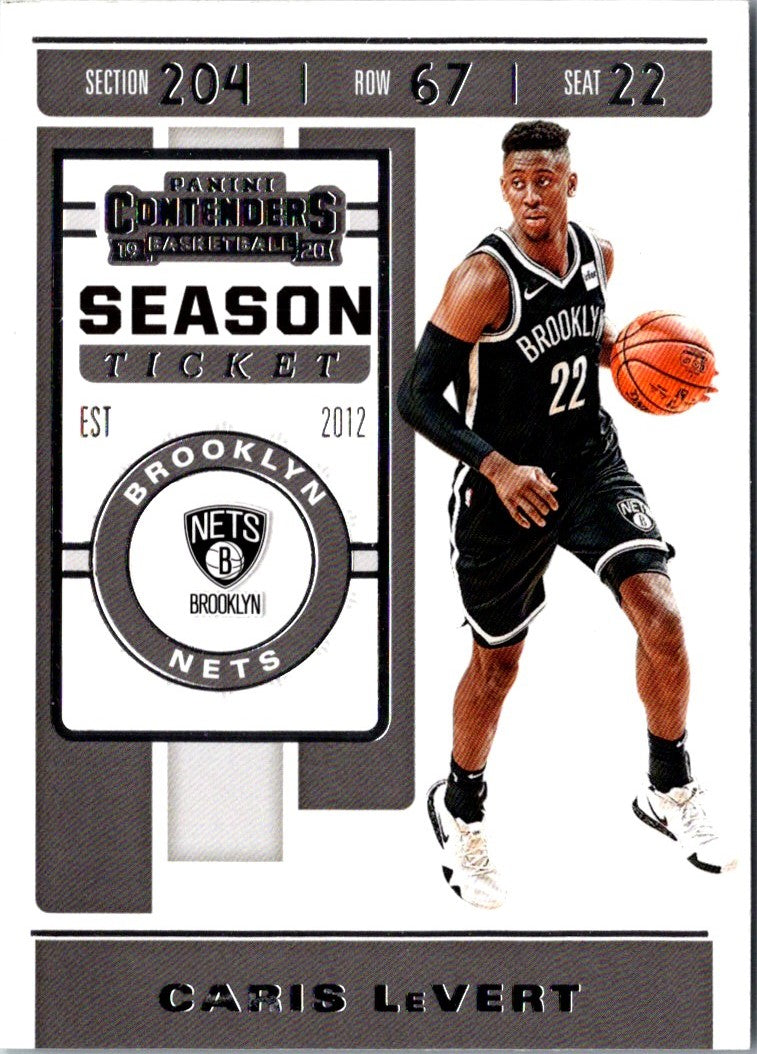 2019 Panini Contenders Caris LeVert