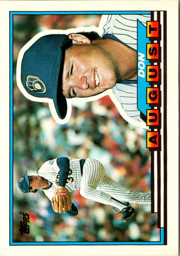 1988 Topps big Milwaukee Brewers #33