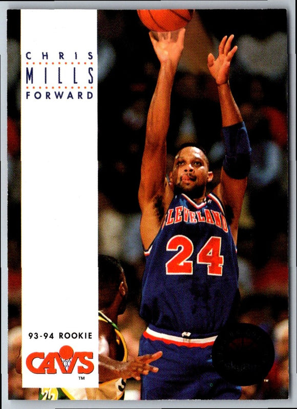 1993 SkyBox Chris Mills #212 Rookie
