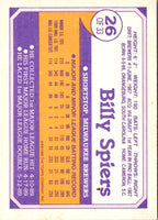 1990 Topps Toys'R'Us Rookies Bill Spiers #26