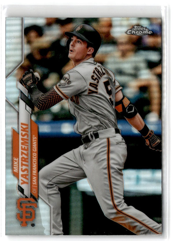 2020 Topps Chrome Refractor Mike Yastrzemski #103