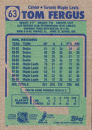 1990 Topps Tom Fergus