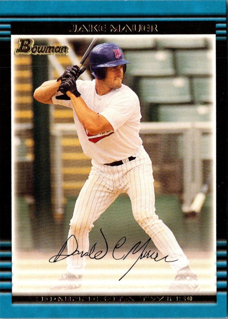 2002 Bowman Jake Mauer