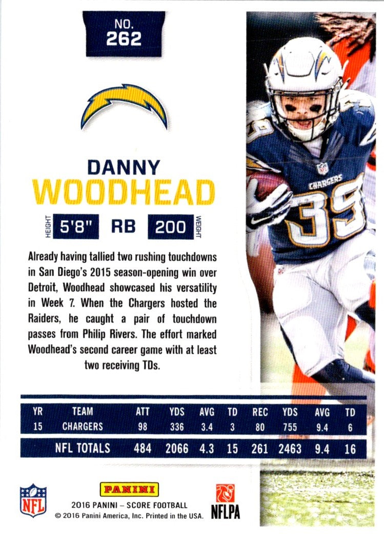 2016 Score Danny Woodhead