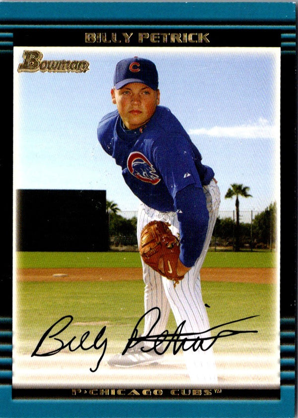 2002 Bowman Draft Picks & Prospects Billy Petrick #BDP21 Rookie