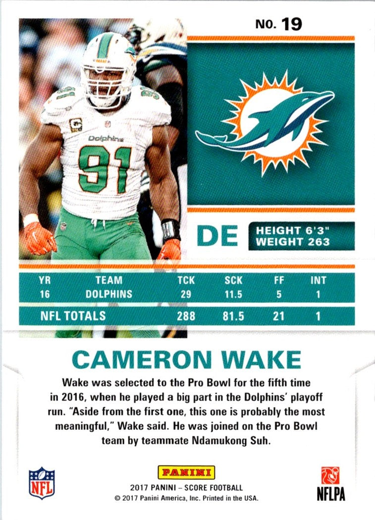2017 Score Cameron Wake