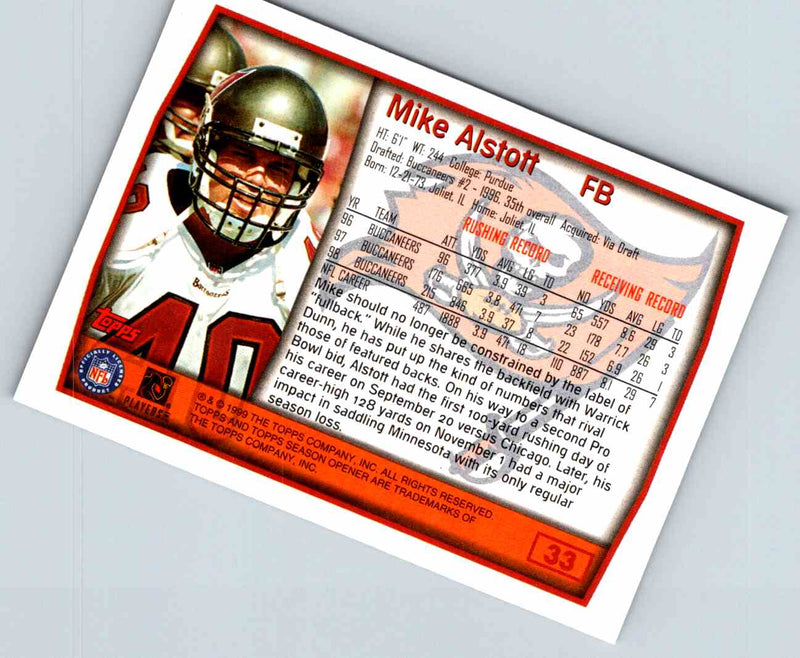 1999 Topps Mike Alstott