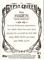 2015 Topps Gypsy Queen Dan Haren #274