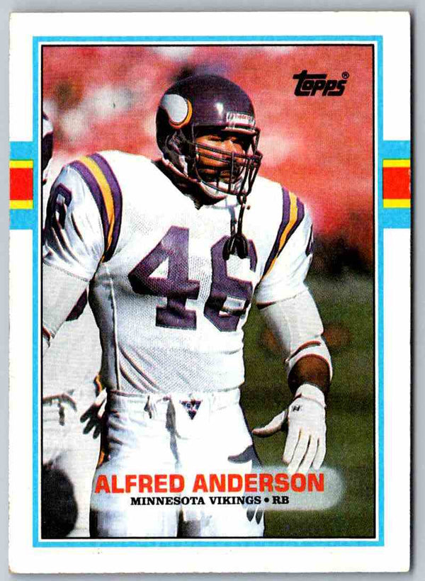 1989 Topps Alfred Anderson #85
