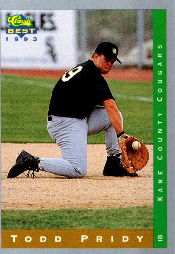 1993 Classic Best Todd Pridy #112