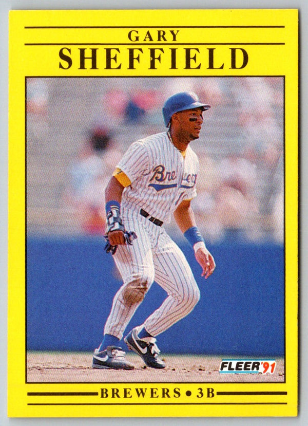 1991 Fleer Gary Sheffield #596