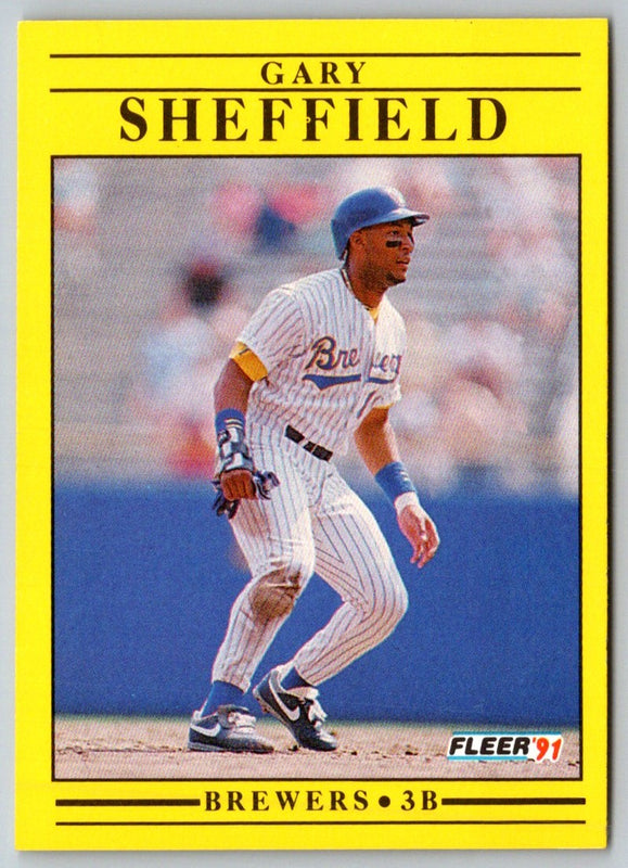 1991 Fleer Gary Sheffield #596
