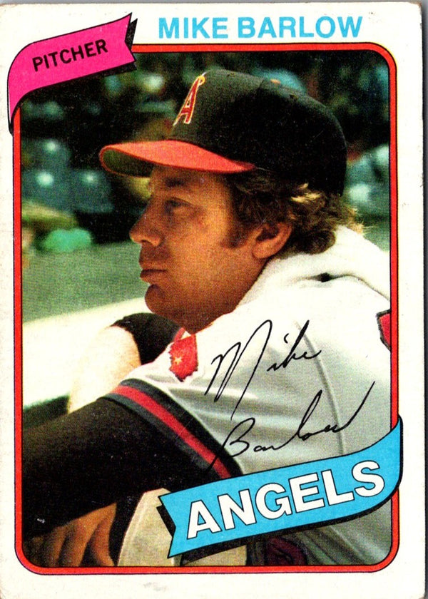 1980 Topps Mike Barlow #312