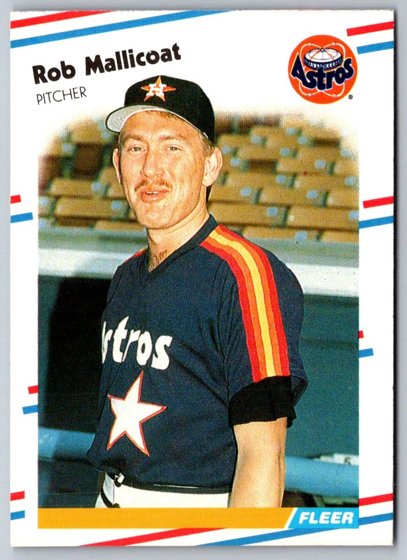 1988 Fleer Rob Mallicoat