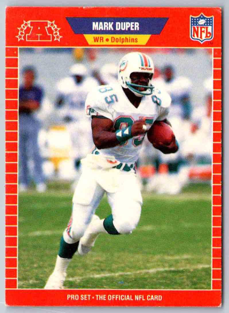 1989 NFL Proset Mark Duper