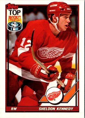 1991 O-Pee-Chee Sheldon Kennedy #317